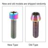 New Titanium Alloy Titanium Tapered Head Bolt Screw With Washer For Mountain  fastener with washer