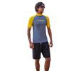 Mens Quick-Dry UV Protection Short Sleeve Rash Guard Diving Swimming Running Cycling Water Sports
