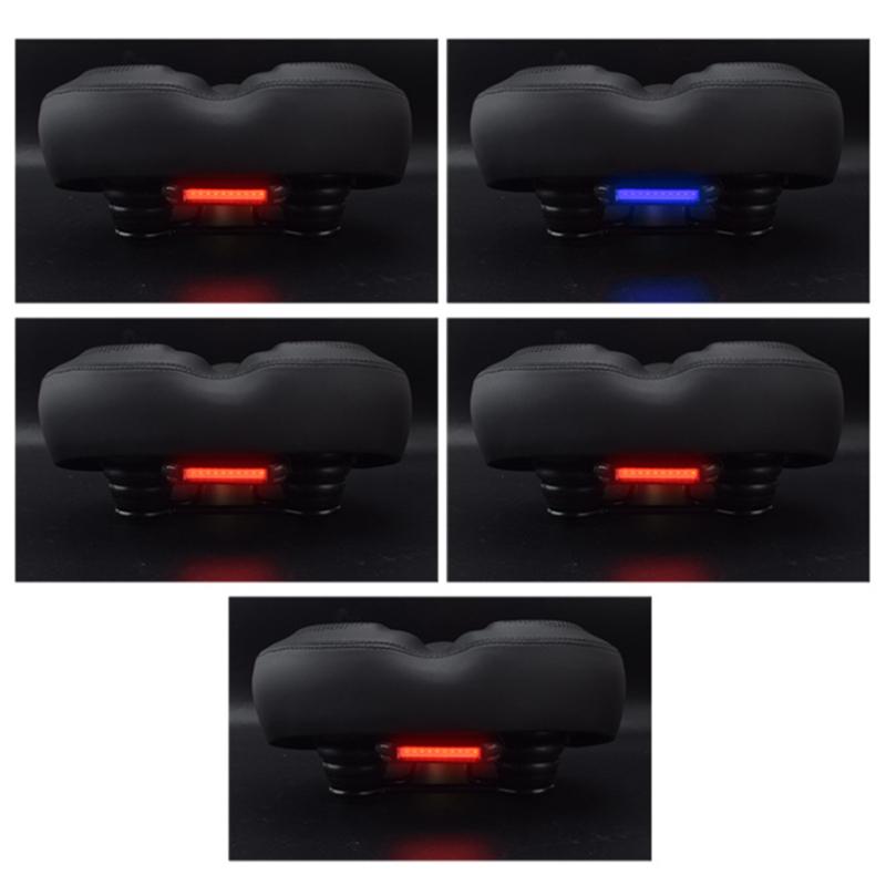 Подушка сиденья велосипеда, расширяющаяся, утолщающаяся, мягкое удобное велосипедное седло для шоссейного велосипеда Mtb, электрическое