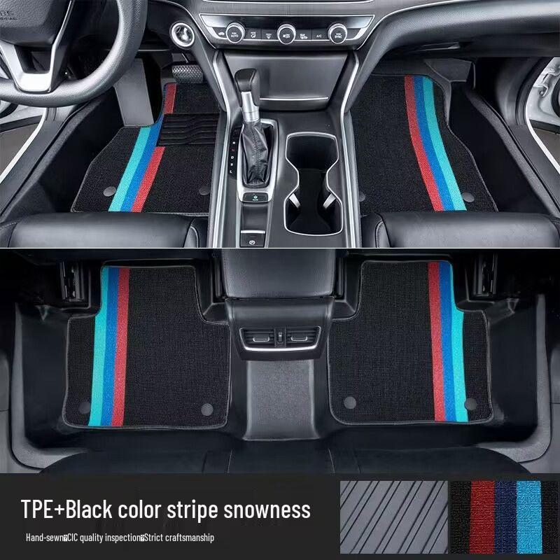 Индивидуальные автомобильные коврики для Soueast Motors DX7 - Дизайн из ТПЭ и витой