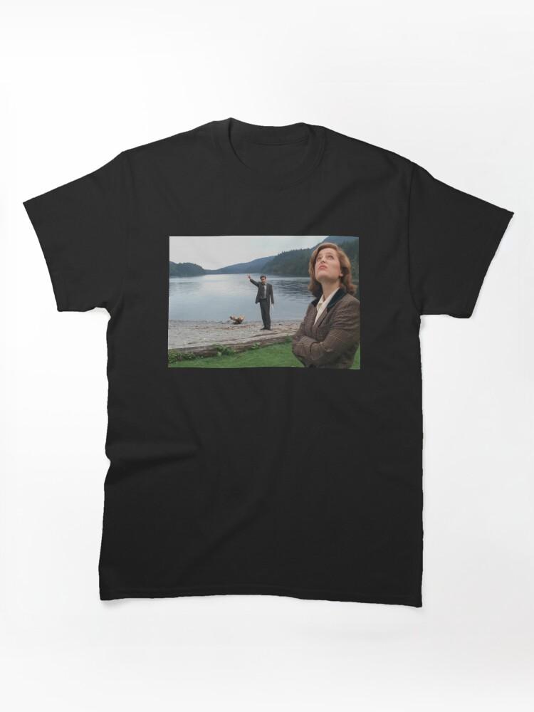 The X Mulder and Scully - The X-Files Classic T-Shirt