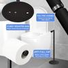 Держатель для туалетной бумаги с утяжеленным основанием, держатель для туалетной бумаги из нержавеющей стали, напольный органайзер для хранения бумаги для ванной комнаты