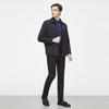 Yageer Мужской приталенный пиджак в стиле business casual из смесовой шерсти