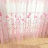 Yousheng Fine Workmanship Window Treatment износостойкий полиэстер цветочный узор карниз для занавесок из прозрачной ткани для дома