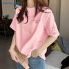 Женская футболка Jeanswest из чистого хлопка с графическим принтом «Кролик из истории»