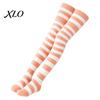 Comfortable Ladies Socks 1 Pair Women Thigh High for Winter, Thickened Coral Fleece Leg Thermal Sleep Warmer Long Stockings, Fluffy Warm Over