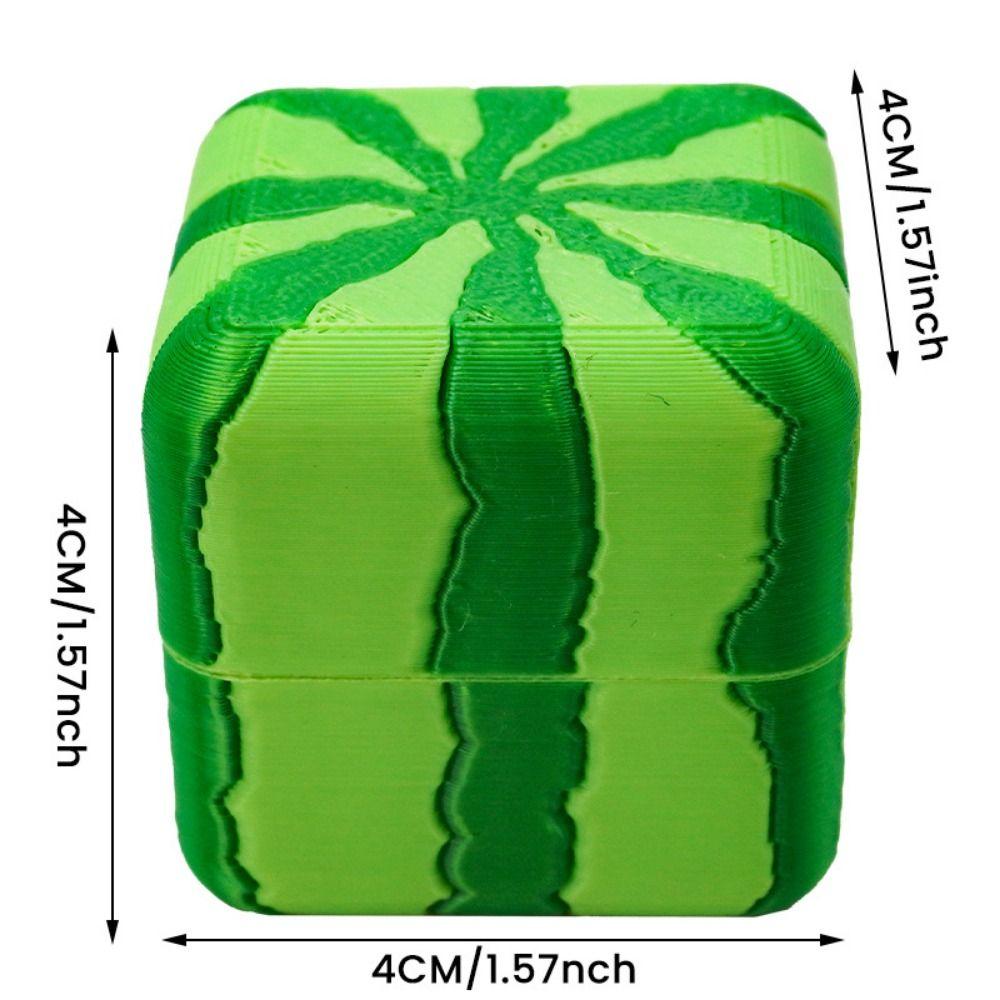 Square Watermelon Dice 6 Faces Bar Game Dice Fun Summer Breeze Dice  Bar Entertainment
