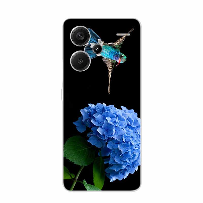 Чехол для Redmi Note 13 Pro+ Note13 Pro Plus Прозрачный Силиконовый Мягкий ТПУ Задняя Крышка Чехлы Для Xiaomi Redmi Note 13 Pro Plus 5G Чехол