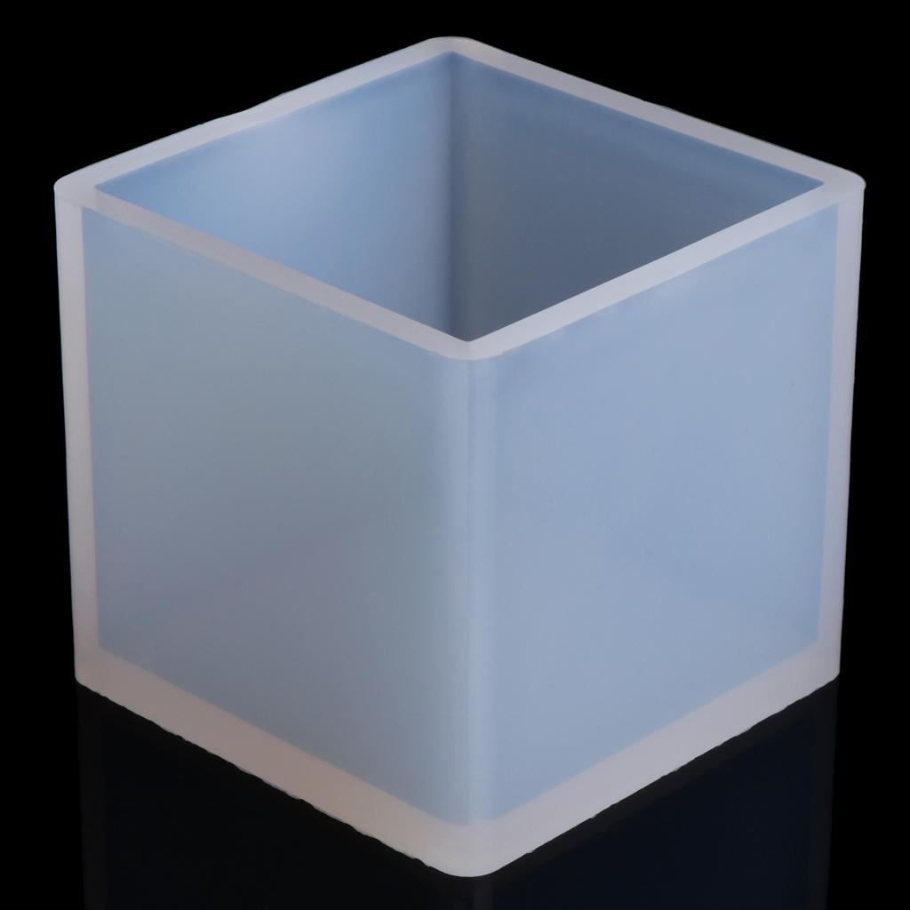 Различные размеры силиконовая форма 3D куб DIY украшение стола изготовление ювелирных изделий подвесные инструменты ручная работа поделки формы из эпоксидной смолы