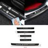 Новые наклейки-защитные пластины на пороги дверей для Vauxhall Opel Corsa D Astra G GTC J H Vectra Zafira Meriva Junior Автомобильные аксессуары