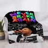Аниме-плед YoungBoy Never Broke Again Школьные диванные пледы и покрывала Дом и Декор Покрывало на кровать Плед Human Made
