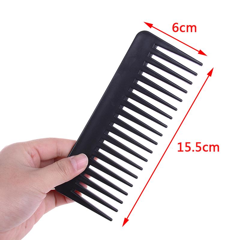 Durable 19 Teeth Wide Tooth Comb Detangling Hairbrush Scalp Massage Comb