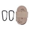 Camping Storage Strap 10.17ft Long Durable Nylon Adjustable 7 Round Holes Widely Used Hammock Straps with 2 Carabiners