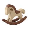 3D Printed Rocking Horse Figurine Miniature Cartoon Rocking Horse Keychain Statue Home Office Living Room Desktop Decoration Ornament