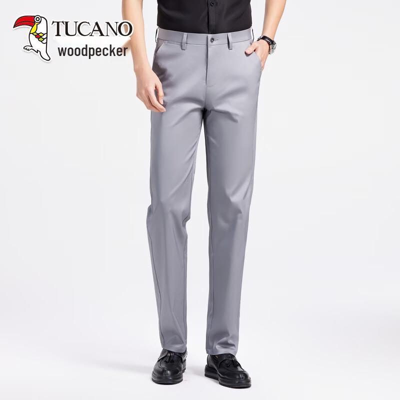 Tucano Мужские прямые брюки в стиле business casual