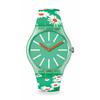 [Swatch] Наручные часы MEADOW FLOWERS THE MARCH COLLECTION SO29G104 Зеленый