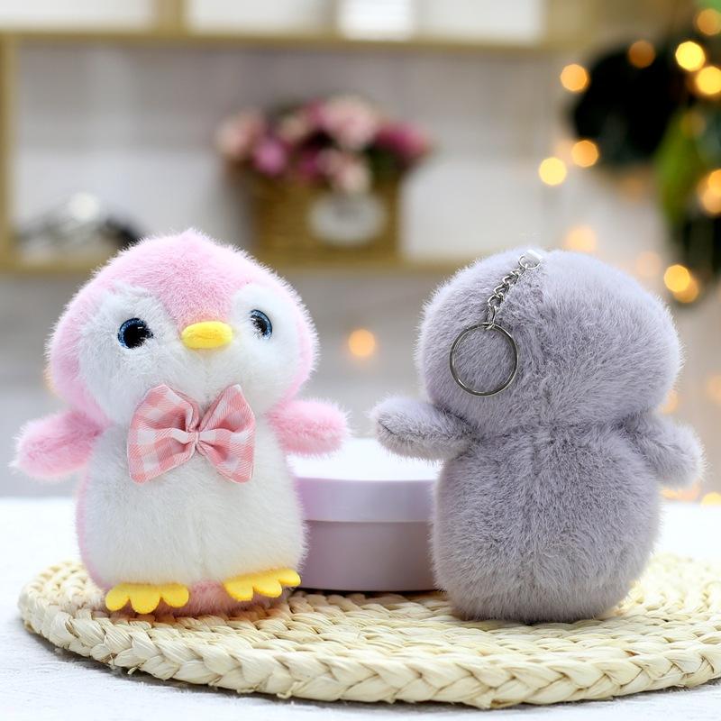 Милый маленький пингвин кулон плюшевая игрушка кукла мультфильм сумка подвесной брелок тряпичная кукла кукла