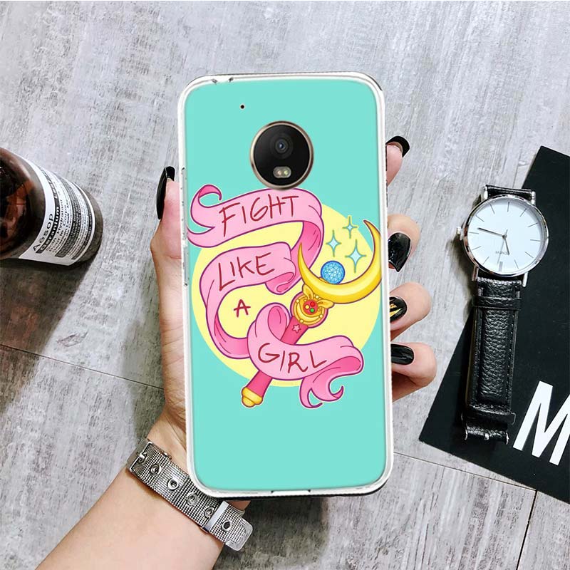 Чехол для телефона Card Captor Sakura Anime для Motorola Moto G9 G8 G7 G6 G5 E6 E5 E4 Plus Play Power One Action Macro Coque Cover Capa