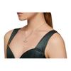 VIVIENNE WESTWOOD Оригинальный дизайн Кулон-ожерелье Mayfair с барельефом Унисекс Серебряный 630203EG02W173