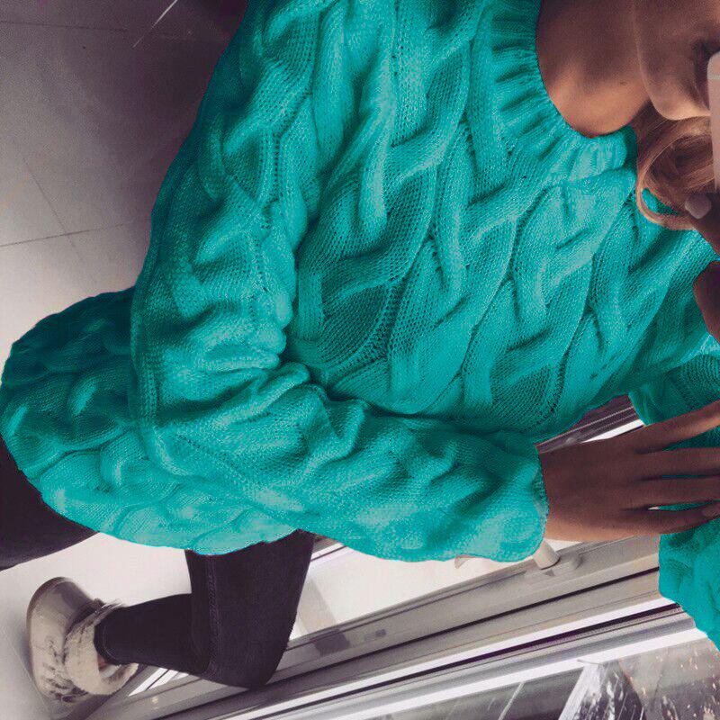 Spring Autumn Candy Color Twist Sweater Women Autumn Winter Long Sleeve O-neck Pullover Sweater Female Casual Knitwear Jumper Lady