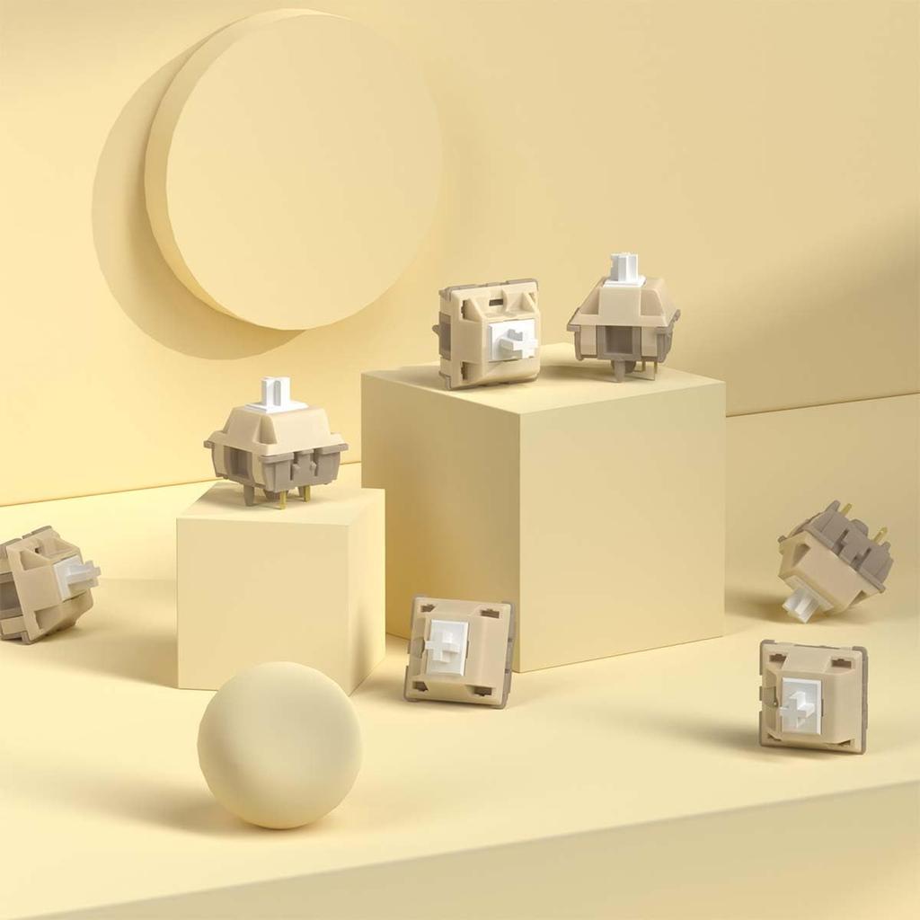 SUEHIODHY линейные механические переключатели клавиатуры со смазкой 30 шт. 5-контактные линейные переключатели для механической игровой клавиатуры, набор