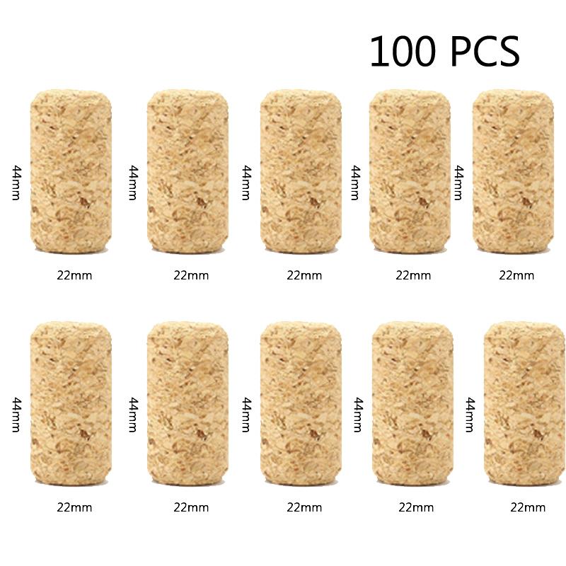 Blank Wine Corks Straight Corks Wine Stoppers Reusable Functional Portable Sealing Wine Bottle Stopper for Bottle 5