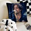 Singer Damiano David Pillow Case Fashion Square Pillowcase Bedroom Sofa Room Ins Decoration Leisure