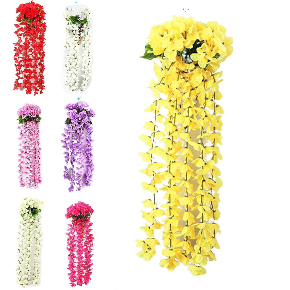 Artificial Silk Trailing Vine Flower Plant Wedding Garland Foliage Decor