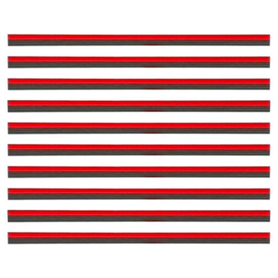 10 шт., универсальная U-образная форма для кондиционера, автомобильная отделка, выходная полоса, украшение для решетки