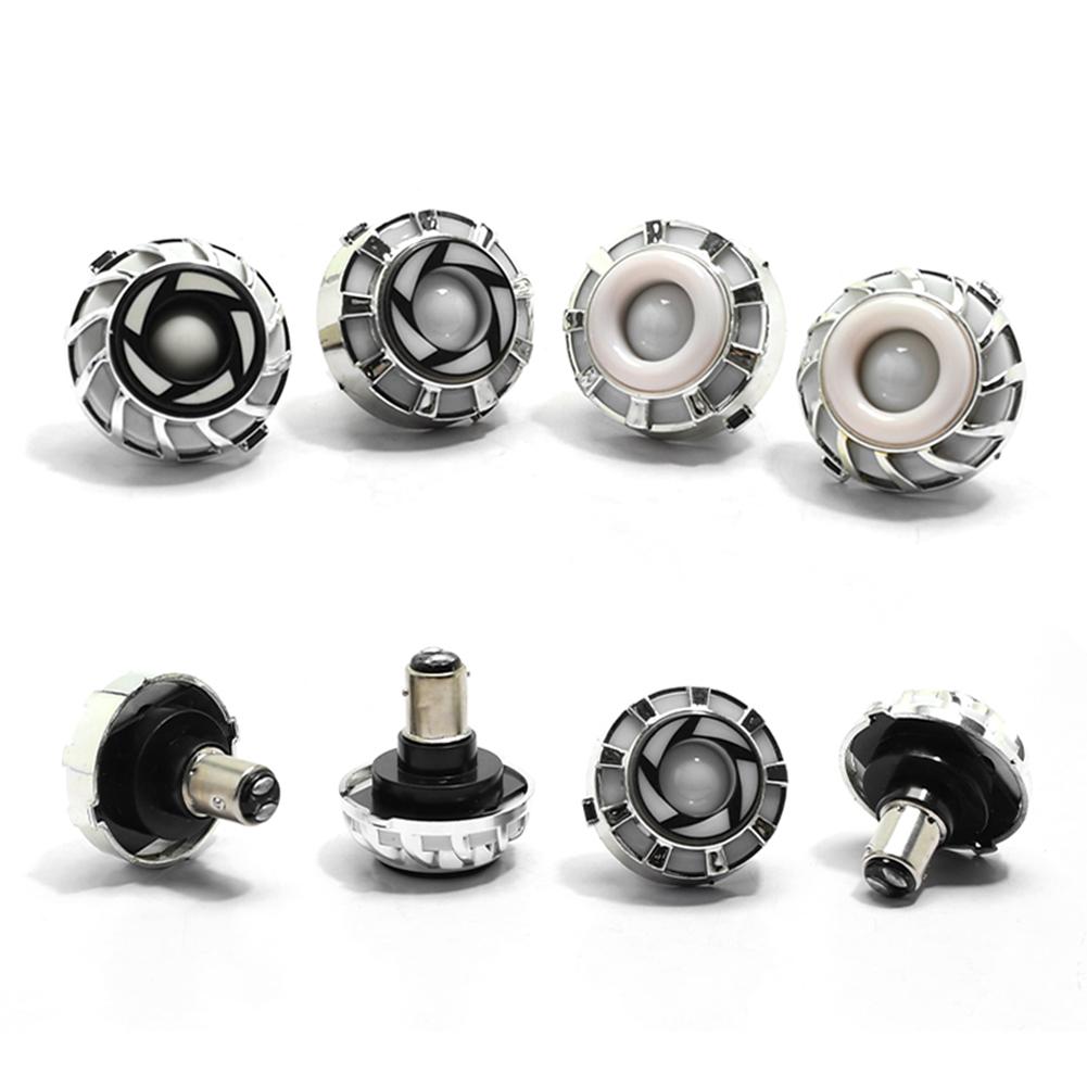 Светодиодный фонарь для мотоцикла RGB Angel Eye, мигающий тормозной фонарь: Универсальное оборудование для мотоциклов с контрольной лампой Аксессуары для мотоциклов