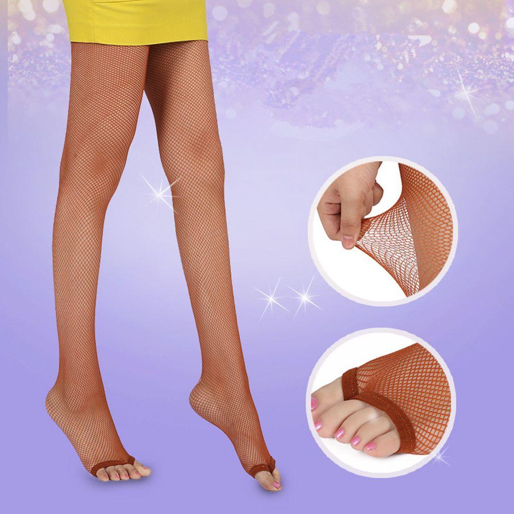 Women Open Toe Fish Net Mesh Tights Fishnet Pantyhose Stockings