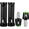 Совместимо с Kawasaki Ninja 1000SX Z750 Z900 Z650 RS Z800 Z1000 R/SX Z400 Z300 Z250 Z125 Мотоциклетные ручки руля Концевики Заглушки Слайдеры