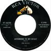 7inch Record JIM REEVES / JIM REEVES & CAROL JOH - According To My Heart 476620 RCA Victor 1956 US Pop Used