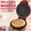 1Pcs Breakfast Mini Waffle Maker Small Cooking Appliance Durable Cake Oven Machine Fried Eggs