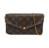 [Б/У] Сумка Felicie Pochette Classic Monogram с покрытием из канвы и кожи, трехкомпонентная, на цепочке - Хорошее состояние #1SXHQ7D