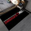"Black Carpet Design with SBK Superbikes Racing Championship Text" Suitable for use as an anti-slip for living room bedroom sofas