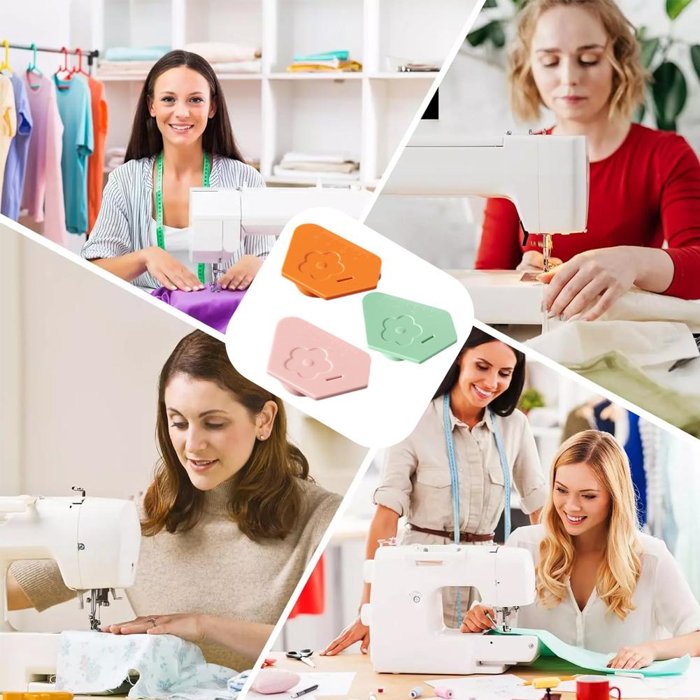 Магнитный фиксатор для швейной машины, аксессуары для многоцелевого магнитного калибра, полигональный пластиковый позиционер, препятствующий загибанию