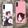 Cute Kaguya Shinomiya Phone Case For Samsung Note 9 10 20 Plus Pro Ultra J6 J5 J7 J8 Soft Black Phone Cover