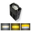 2Pcs 5500K 3000k Projector Lens Work Light Mini Driving Light Spotlights  Car Motorcycle
