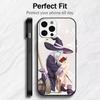 The Journey of E-Elaina  Phone Case For iPhone17,16,15,14,13,12 Plus,Max Soft Silicone Black Cover
