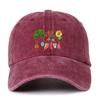 The Very Hungry Caterpillar Printed Cap Retro Aesthetic Music sun helmet Vintage Style Unisex baseball cap