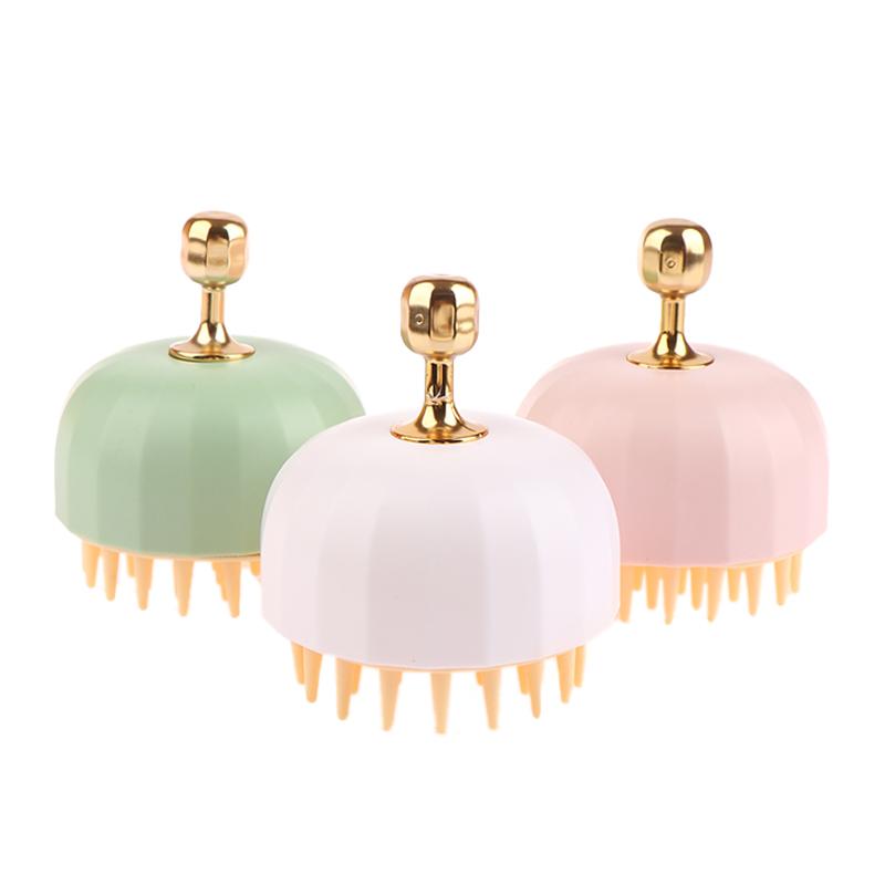 Ручная Массажная Щетка для Ухода за Кожей Головы и Волосами, Шампунь, Расческа для Похудения, Очищающая, для Душа, Ванны, Отшелушивающая, Удаляет Перхоть, Стимулирует Рост Волос