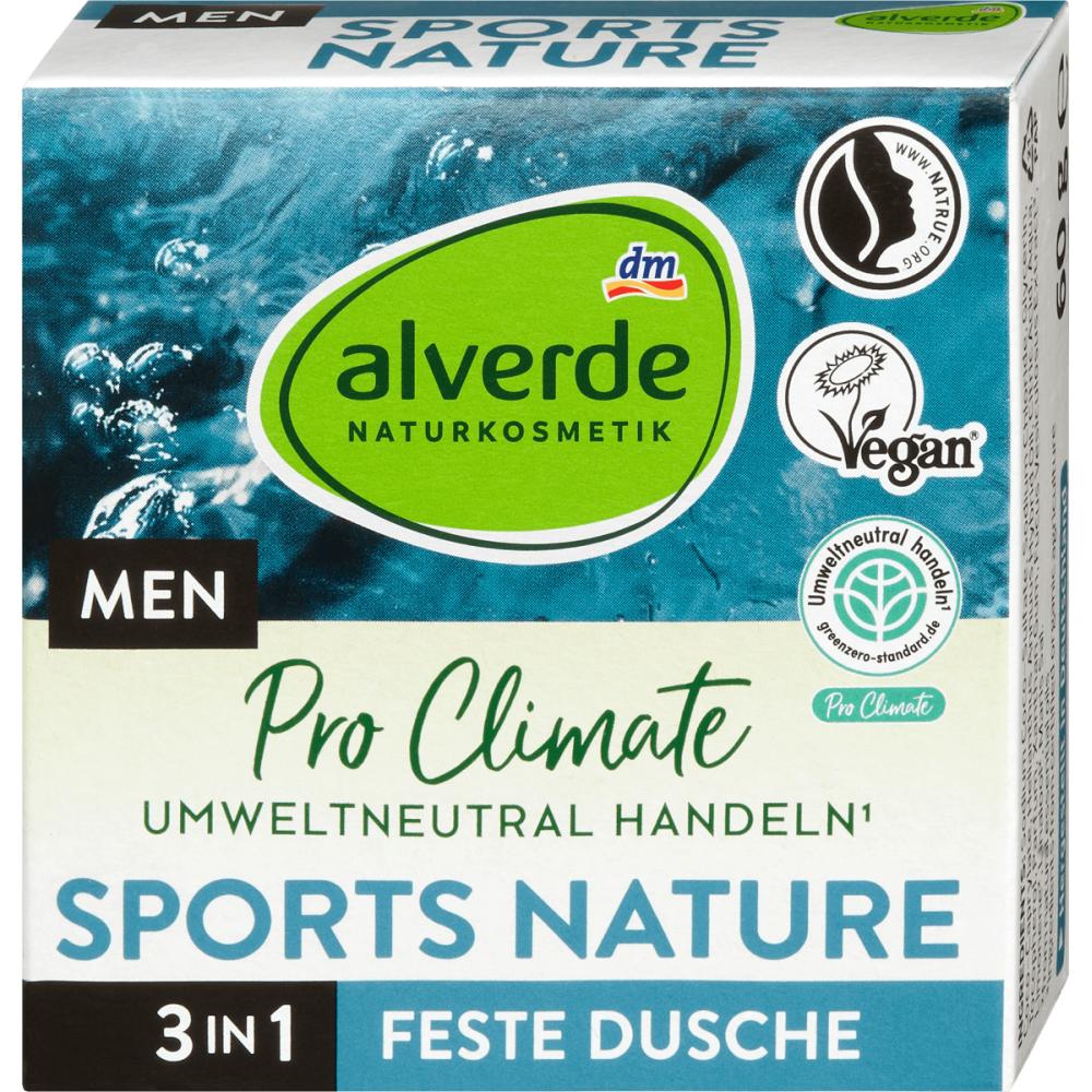 DM DM Alverde Man Shower Bar 3in1 Sports Nature 60g