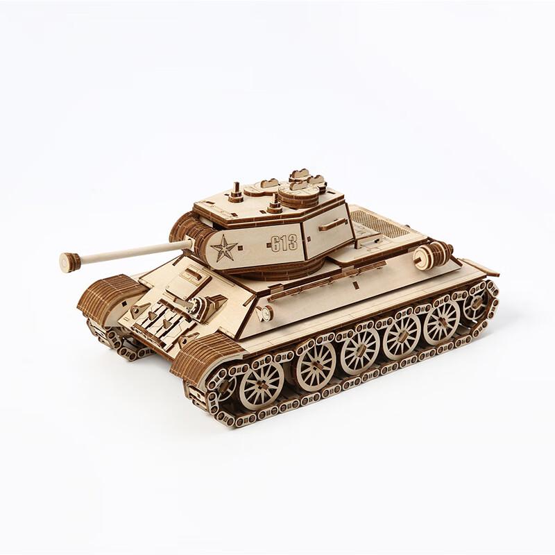 Chengchen DIY 3D Wooden Tank Puzzle