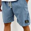Mens Corduroy Cargo Shorts 2026 Lightweight Breathable 5-Pocket Casual Pants