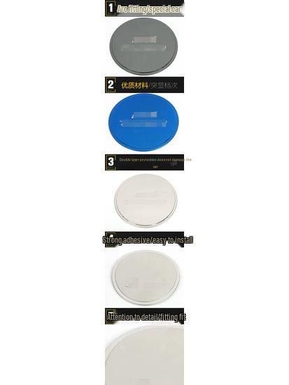 Trumpchi GA4 Stainless Steel Fuel Tank Cap Anti-Scratch Decorative Sticker.
