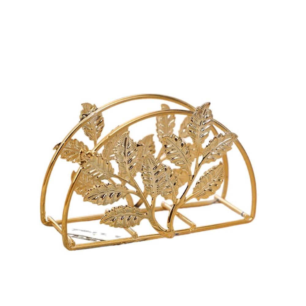 Держатель для салфеток в форме гинкго, компактный вертикальный диспенсер для салфеток, столешница для кухни