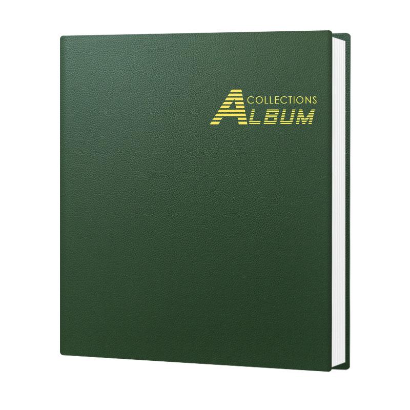 Кожаный фотоальбом формата А4: Корпоративный дизайн логотипа бизнес-единицы, самоклеящийся, ламинированный, сувенир ручной работы