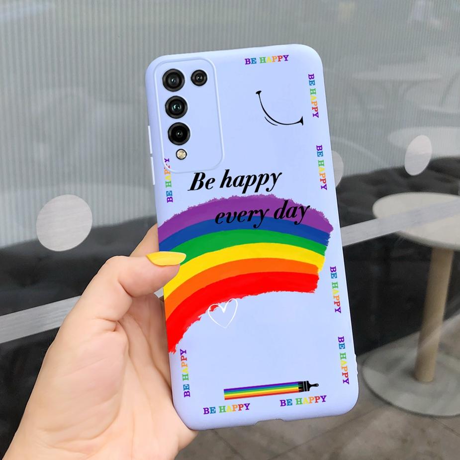 For Huawei Honor 10X Lite Case DNN-LX9 New Fashion Candy Painted Cover For Honor10X Lite Honor 10 X Lite Phone Cases Soft Bumper