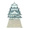 Набор для миниатюрного моделирования Sankei Серия Famous Castle Национальный памятник Замок Химэдзи Бумажная модель 1/300 MK04-07